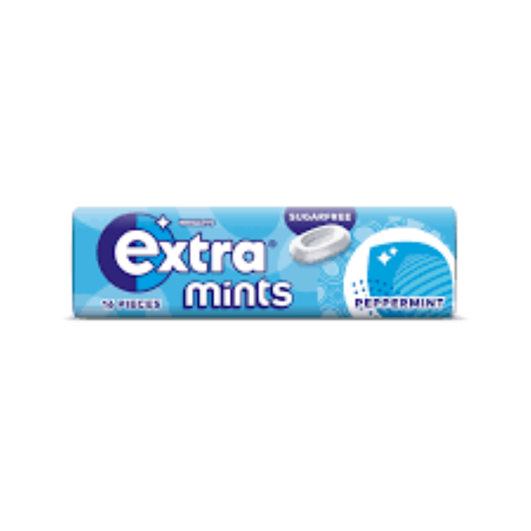 EXTRA MINTS PEPPERMINT S/F 28G